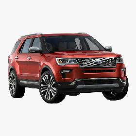 2019 Ford Explorer 3D model